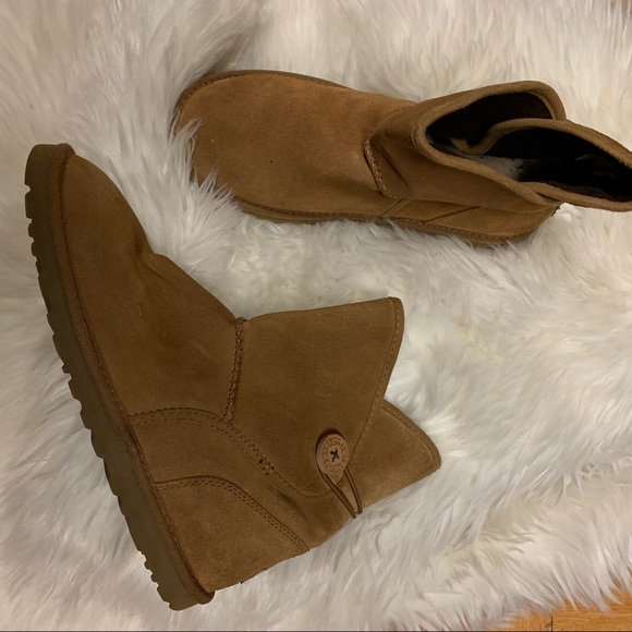 Uggs K Leona Mini Classic Mini  Boot - Picture 4 of 8